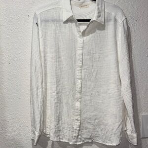 NWOT Cotton Button Down shirt